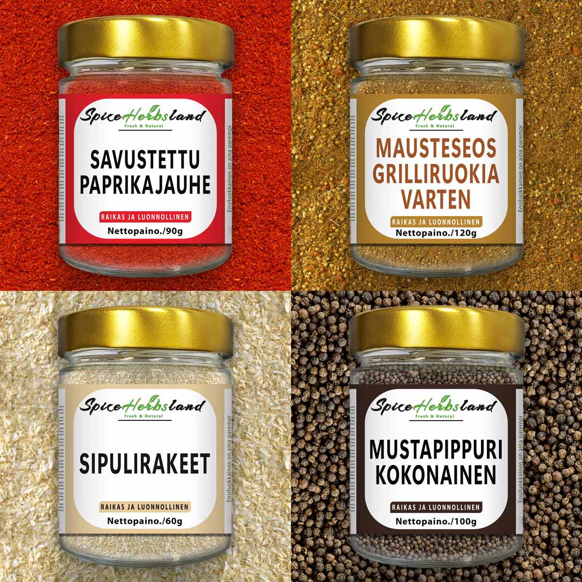 Grillsamling - 4-pack