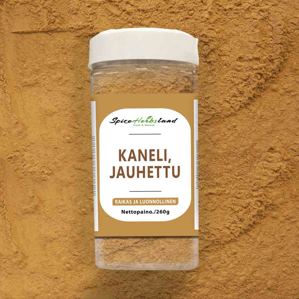 Kaneli, jauhettu