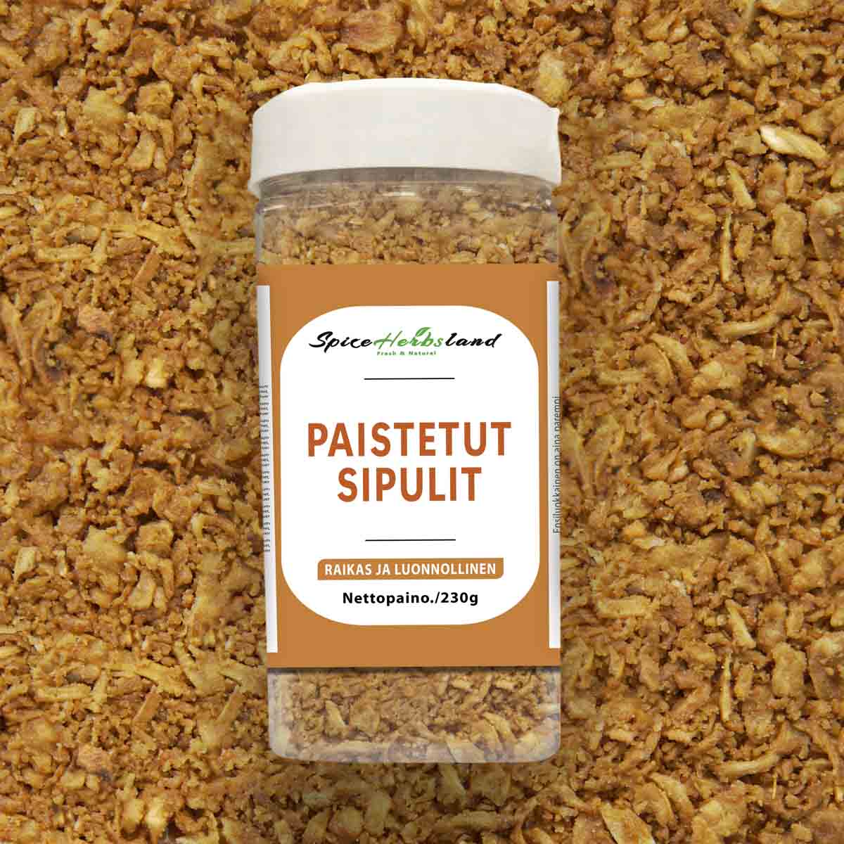 Paistetut sipulit