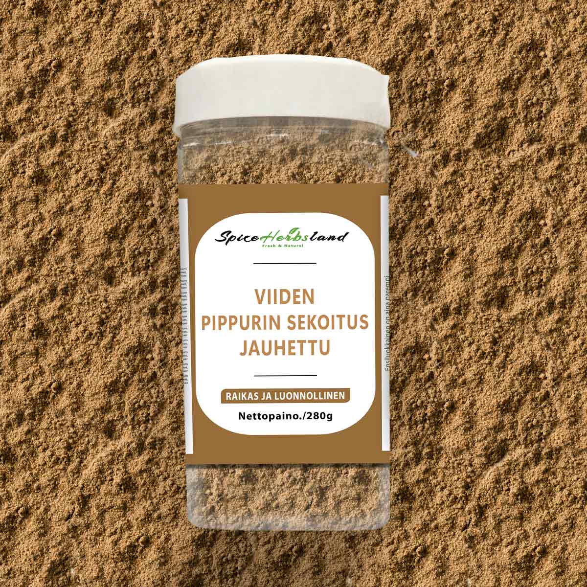 Five-pepper blend, ground