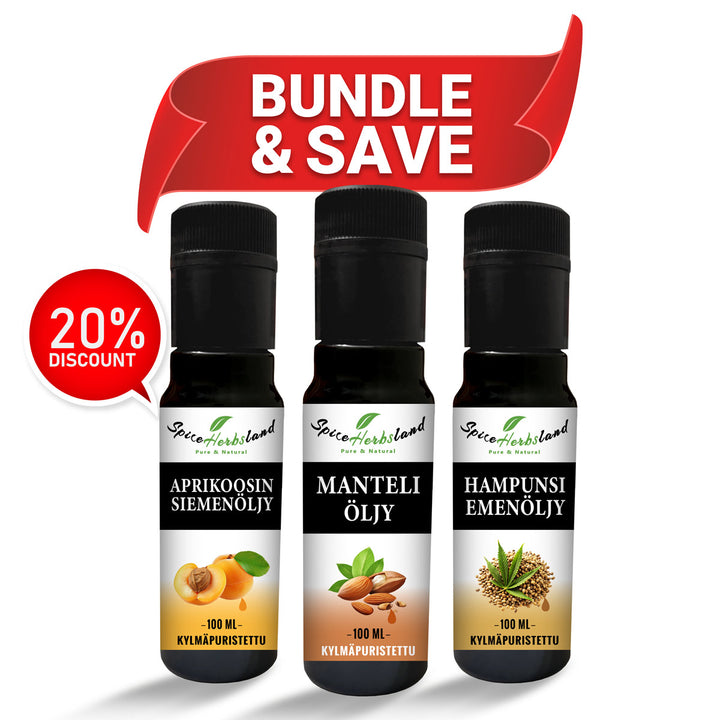 For nourishing the skin - 3-piece set