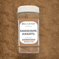 Kaakaojauhe, alkaloitu, 10–12 %