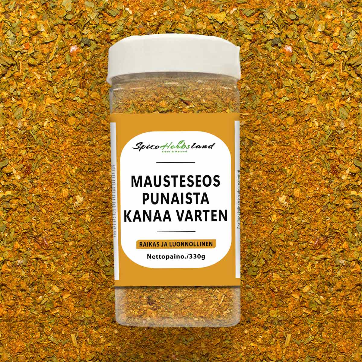 Mausteseos punaista kanaa varten