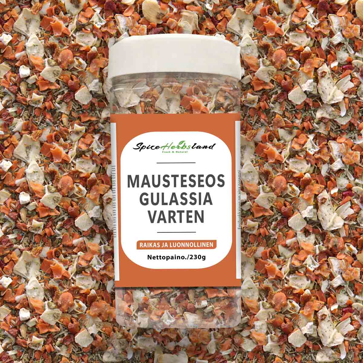 Mausteseos gulassia varten