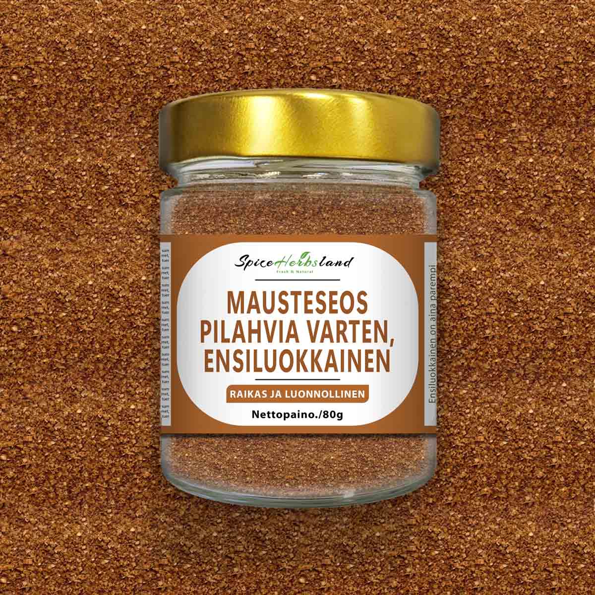 Mausteseos pilahvia varten, ensiluokkainen
