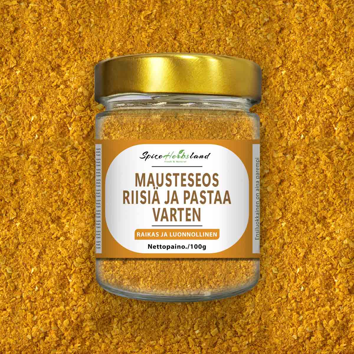 Mausteseos riisiä ja pastaa varten