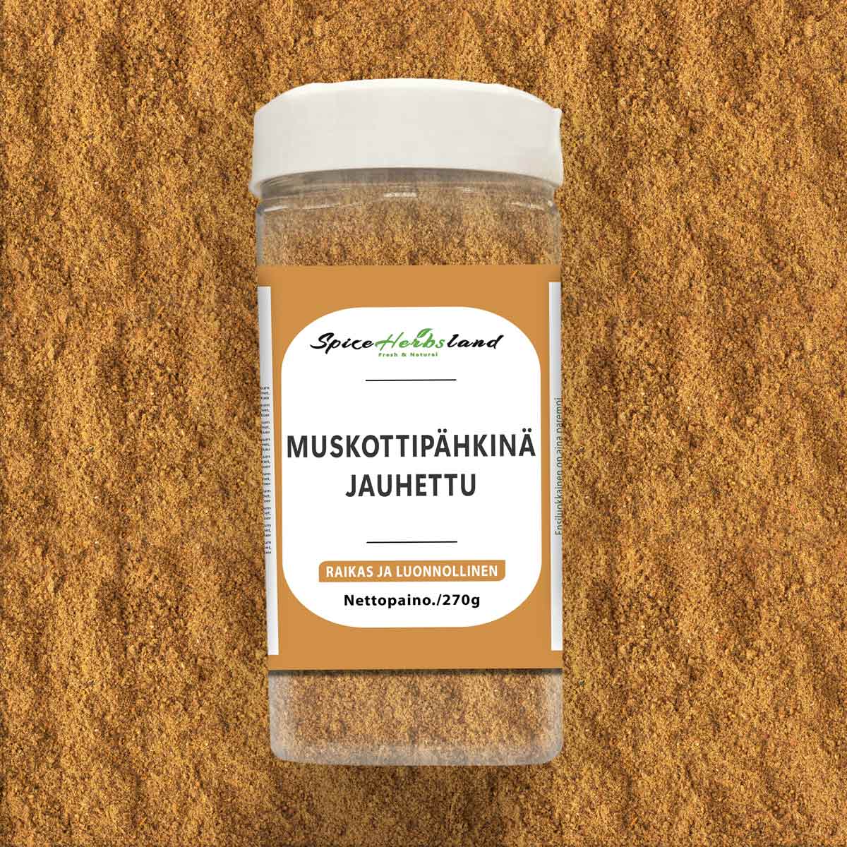 Muskottipähkinä, jauhettu