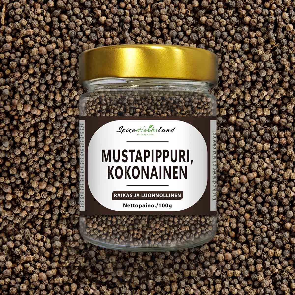 Black pepper, whole