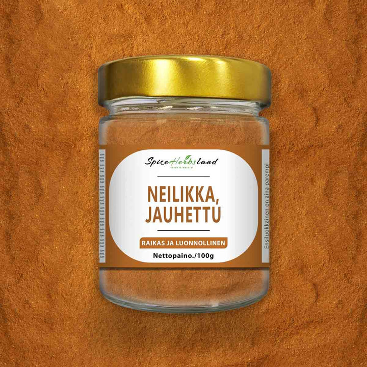 Neilikka, jauhettu
