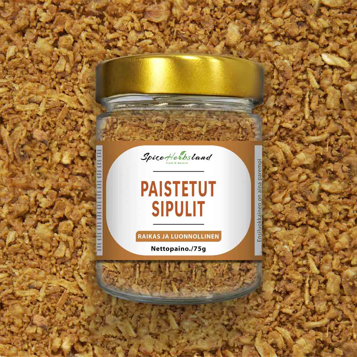 Paistetut sipulit