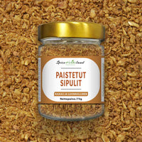 Paistetut sipulit