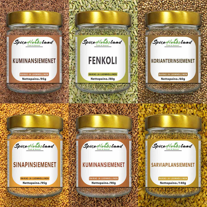 Siemenkokoelma - 6 siemenen pakkaus