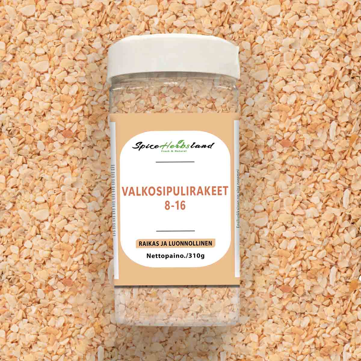 Valkosipulirakeet (8-16 mm)